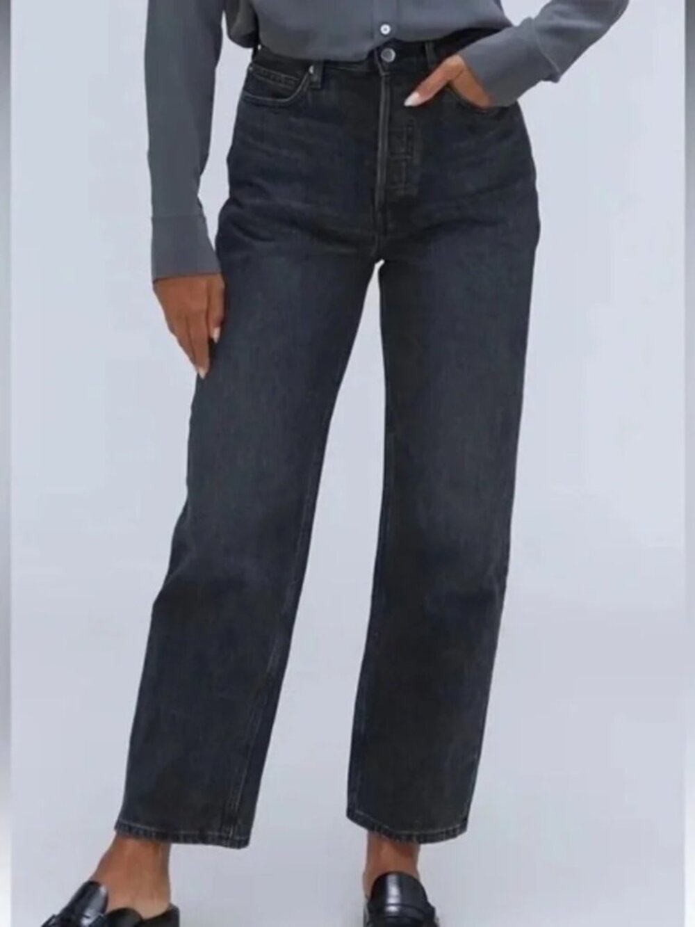 Everlane The 90's Way High Jean Organic 100% Cotton 28 Long